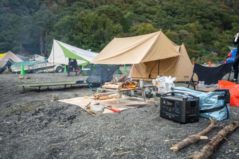 majówka pod namiotem