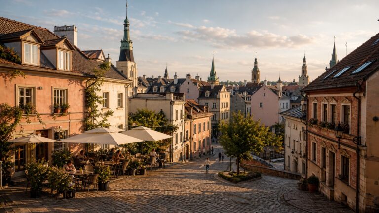 Zabytkowe europejskie miasto idealne na krótki city break