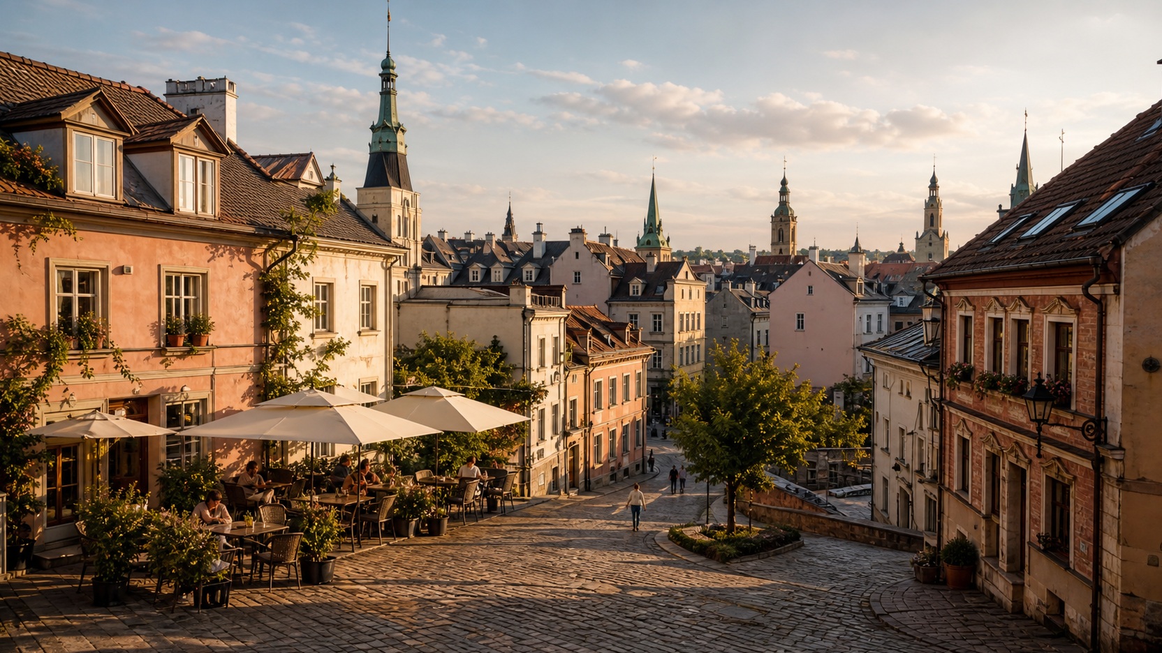 Zabytkowe europejskie miasto idealne na krótki city break